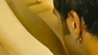 Pretty blonde Tia gets a juicy oral before being pounded