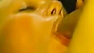 Pretty blonde Tia gets a juicy oral before being pounded