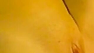 Pretty blonde Tia gets a juicy oral before being pounded