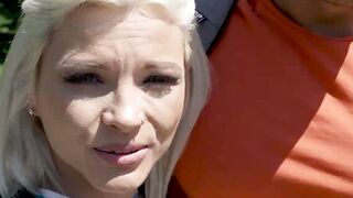UNBELIEVABLE OFFER! Zazie Skymms Pink Pussy Exposed for a Small Fortune!