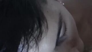 Naughty tattooed Latino fucked doggystyle bareback after BJ