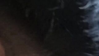 Naughty tattooed Latino fucked doggystyle bareback after BJ