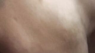 Naughty tattooed Latino fucked doggystyle bareback after BJ