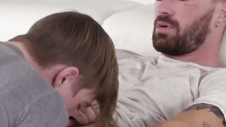 Twink stepson creampied after forbidden stepdad pounding
