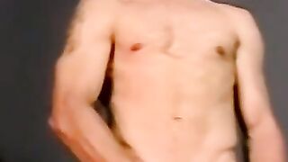 Hung bald amateur cums in mature mans mouth after blowjob
