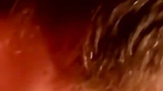 Hung bald amateur cums in mature mans mouth after blowjob