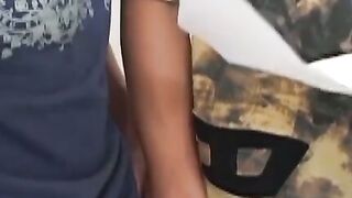 Latino twink cums while riding rock solid dick like a pro