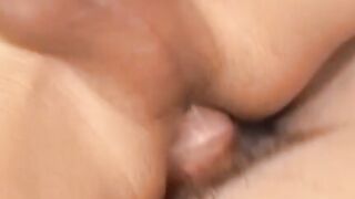 Amateur twink swallows boyfriends cock and takes up the ass