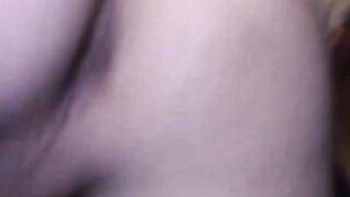 Nerdy teen sucks cock and balls and rides them