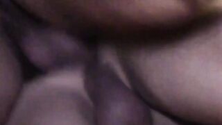 Nerdy teen sucks cock and balls and rides them