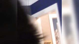 Nerdy teen sucks cock and balls and rides them