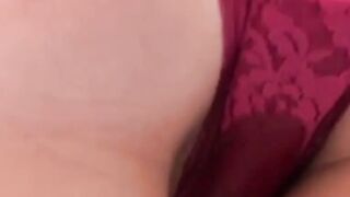 Gorgeous Japanese teen pissing a river in front of camera