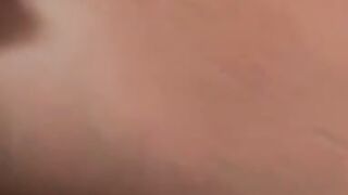 Natural tits Euro cutie Giovani sucks banana and rubs pussy