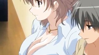 Lovely busty sweet teen enjoys great sex