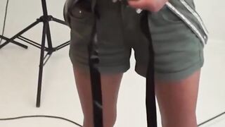 British blonde Paris Surprise is surprised with a trick BJ