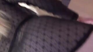 Blonde gal from UK Jessica Jensen sucks dick like a real pro
