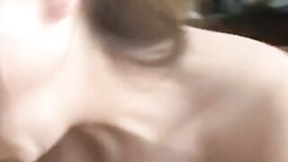 First timer bitch has a secret wish to get a big facial