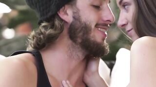Dazzling beauty loves being pounded doggy style hard
