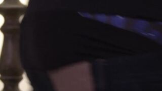 Skinny gay dude blowing dick and getting hammered hard