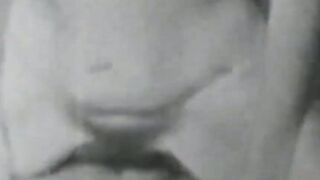 Vintage vixen face sitting and fucks big cock in threesome