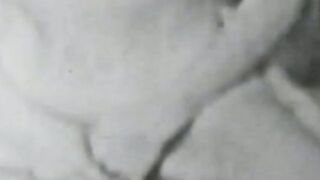 Vintage vixen face sitting and fucks big cock in threesome