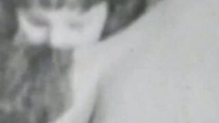 Vintage vixen face sitting and fucks big cock in threesome