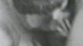 Vintage vixen face sitting and fucks big cock in threesome