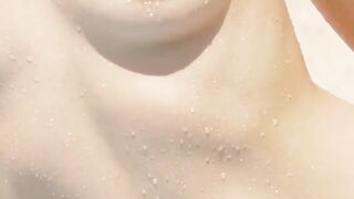 Beauty erotically fucked in her pool and she loves it