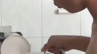 Skinny latino twinks have steamy anal sex with jizz spraying