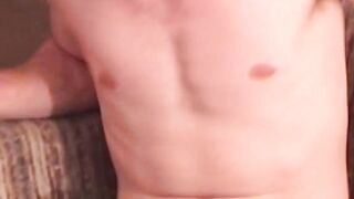 Some good homemade masturbation gay porn with a blond