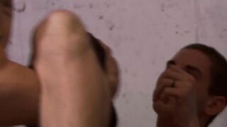 Passionate kissing leads to missionary anal sex with gays