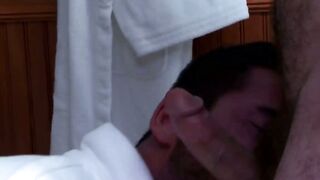 Wild anal sex with hunks Billy Santoro and Jaxton Wheeler