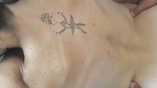 Straight Latino friends fuck doggystyle bareback for cash