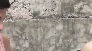 Straight Latino friends fuck doggystyle bareback for cash