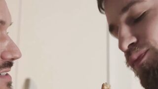 Naive stepson pounded raw doggystyle after sucking big cock