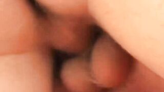 Blonde teen Miles ass stretched hardcore doggystyle after BJ
