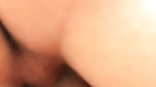 Blonde teen Miles ass stretched hardcore doggystyle after BJ