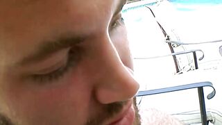 Adult industry hotties suck and fuck with total strangers