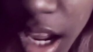 Black woman in retro clip drilled after some sucking