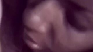 Black woman in retro clip drilled after some sucking