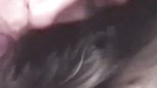 Homemade video of teen blowing and swallowing some cum