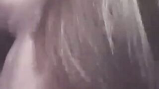 Homemade video of teen blowing and swallowing some cum
