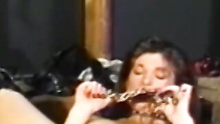 Sub dyke with small tits roughly dominated by kinky dyke