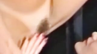 Sub dyke with small tits roughly dominated by kinky dyke