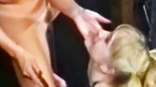 Sub dyke with small tits roughly dominated by kinky dyke
