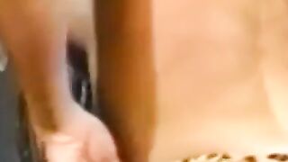Sub dyke with small tits roughly dominated by kinky dyke