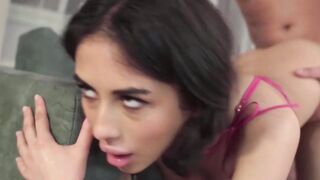 Nerdy Don DIego gets seduced by a flirty lady who invites him to eat her tasty cunt