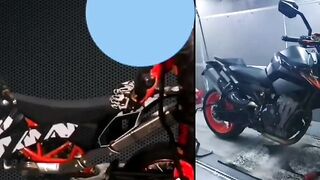 Big fuck with motorcycleta sport ejaculated sperm in the shaft sapment several times
