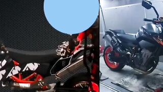 Big fuck with motorcycleta sport ejaculated sperm in the shaft sapment several times