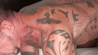 Cock addicted hunk Tommy Deluca fucked hardcore bareback